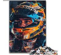 Puzzle da 1000 pezzi per adulti e ragazzi, Moto GP Racer, antistress con pezzi completamente interconnessi di forma casuale per ragazzi di 14 anni (dimensioni 26x38cm)