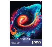 Puzzle Da 1000 Pezzi Per Adulti E Ragazzi Neon Galaxy Pop Art Puzzle Per Adolescenti Giochi Per Famiglie Regali Per Donne È Ideale Come Regalo 38x26cm/1000pcs