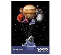 Puzzle Da 1000 Pezzi Per Adulti E Ragazzi Panda And Planet Balloon Puzzle Per Adulti Giochi Divertenti Che Migliorano La Memoria Regali Unici Per Compleanno E Natale 38x26cm/1000pcs