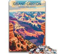 Puzzle da 1000 pezzi per adulti e ragazzi, Parco nazionale del Grand Canyon, design vivace e unico, esperienza di gioco rilassante e stimolante (dimensioni 38x26cm)