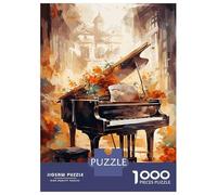 Puzzle Da 1000 Pezzi Per Adulti E Ragazzi Piano Serene Sonata Puzzle Per Adulti Gioco Pratico Un'opera D'arte Ideale Come Regalo 38x26cm/1000pcs