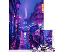 Puzzle da 1000 pezzi per adulti e ragazzi Purple City Puzzle da 1000 pezzi giochi per famiglie regalo per compleanni attività per famiglie (38x52cm)