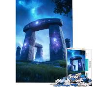 Puzzle da 1000 pezzi per adulti e ragazzi puzzle "Antichi Portali" gioco fai da te analisi e logica sfida regalo (38x52cm)