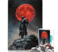 Puzzle da 1000 pezzi per adulti e ragazzi puzzle del cavaliere solitario per adolescenti rompicapo regalo di compleanno per uomini 75x50cm