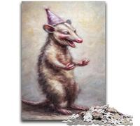 Puzzle da 1000 pezzi per adulti e ragazzi, puzzle di topi danzanti per adulti, regalo di compleanno, regali, arte murale per età 14+ (38x26cm)