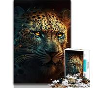 Puzzle da 1000 pezzi per adulti e ragazzi Puzzle Jaguar per adulti, regali di compleanno unici per bambini dai 14 anni in su (dimensioni 75x50cm)