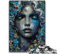 Puzzle da 1000 pezzi per adulti e ragazzi, puzzle mistici sullo spirito della natura per adolescenti, per ammazzare il tempo durante le vacanze con poster abbinato e foglio di quiz (50x75cm)