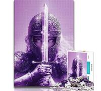 Puzzle da 1000 pezzi per adulti e ragazzi,puzzle per adolescenti con guerrieri della galassia e dello spazio,antistress,per trascorrere il tempo libero e interagire con i genitori (dimensioni 75x50cm)