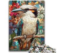 Puzzle da 1000 pezzi per adulti e ragazzi, puzzle per adolescenti con martin pescatore, giochi educativi per la famiglia, regalo per la decorazione della casa (75x50cm)