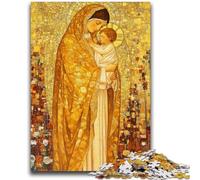 Puzzle da 1000 pezzi per adulti e ragazzi, puzzle per adulti sulla Vergine Maria, antistress, sfida difficile, decorazioni e regali unici per la casa (50x75cm)