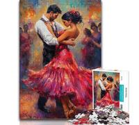 Puzzle da 1000 pezzi per adulti e ragazzi, raffigurante una ballerina di flamenco, puzzle per adulti, giochi educativi per famiglie, regalo per la decorazione della casa (dimensioni 38x26cm)