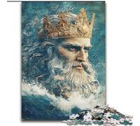 Puzzle da 1000 pezzi per adulti e ragazzi, Re dell'oceano, adatto a persone dai 14 anni in su Difficile da completare ma divertente e spiritoso Ottimo regalo dimensioni 26x38cm