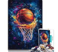 Puzzle da 1000 pezzi per adulti e ragazzi Slam Dunk Basketball, gioco stimolante ideale come regalo per tutta la famiglia (75x50cm)