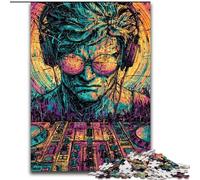 Puzzle da 1000 pezzi per adulti e ragazzi, statua del David di Michelangelo in stile pop art, giocattolo educativo intellettuale decomprimente, regalo di compleanno (dimensioni 50x75cm)
