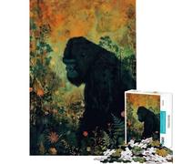 Puzzle da 1000 pezzi per adulti e ragazzi tema Sentinella della Giungla giocattolo decorativo da parete migliora la memoria stimola la memoria e offre una sfida (dimensioni 38x26cm)