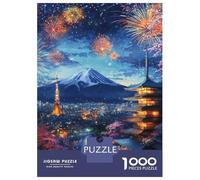 Puzzle Da 1000 Pezzi Per Adulti E Ragazzi Tokyo Night Splendor -1 Puzzle Per Adulti Gioco Rompicapo Per Divertimento in Famiglia Interazione Genitore-figlio 38x26cm/1000pcs