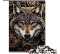 Puzzle da 1000 pezzi per adulti e ragazzi, Totem del lupo, adatto a persone dai 14 anni in su Difficile da completare ma divertente e spiritoso Ottimo regalo dimensioni 26x38cm