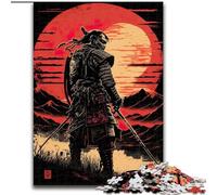 Puzzle da 1000 pezzi per adulti e ragazzi, tramonto sul mare, samurai, per bambini dai 14 anni in su, giocattoli educativi, giochi per famiglie, regalo di compleanno (dimensioni 26x38cm)