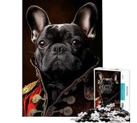 Puzzle da 1000 pezzi per adulti e ragazzi: un bulldog francese in abiti da vampiro Puzzle da 1000 pezzi gioco fai-da-te analisi e logica stimolante regalo (38x26cm)