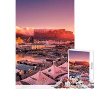 Puzzle da 1000 pezzi per adulti e ragazzi V+A Waterfront Cape Town Puzzle da 1000 pezzi Giochi educativi Regali per donne e uomini Apprendimento educativo (38x52cm)