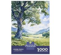 Puzzle Da 1000 Pezzi Per Adulti E Ragazzi Verdant Valley Path Puzzle Per Adulti Gioco Rompicapo Decorazione Murale Compleanno E Regali Unici 70x50cm/1000pcs