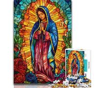 Puzzle da 1000 pezzi per adulti e ragazzi Vergine Maria 1000 pezzi per adulti, regali di Babbo Natale segreto per età 14 anni in su (dimensioni 75x50cm)