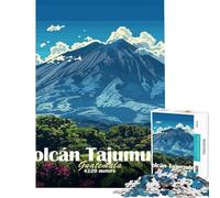 Puzzle da 1000 pezzi per adulti e ragazzi Vulcano Tajumulco Guatemala Puzzle divertenti per adulti corsa a tempo ideale come regalo (dimensioni 38x52cm)