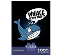 Puzzle Da 1000 Pezzi Per Adulti E Ragazzi Whale Hello There Puzzle Per Adulti Giochi Rilassanti Decorazione Per La Casa Regali Unici Per Compleanno E Natale 38x26cm/1000pcs