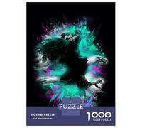 Puzzle Da 1000 Pezzi Per Adulti Eagle Art Print - Abstract Puzzle Per Adulti Giochi Rilassanti Ma Divertenti E Umoristici Per Compleanno, Natale 70x50cm/1000pcs