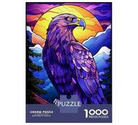 Puzzle Da 1000 Pezzi Per Adulti Eagle In The Wild Abstract Puzzle Per Adulti Gioco Pratico Difficile Difficile E Sfida 70x50cm/1000pcs