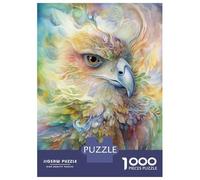 Puzzle Da 1000 Pezzi Per Adulti Eagle Spirit Animal Puzzle Per Adolescenti Giochi Rilassanti Migliora La Memoria Regali Unici Per Compleanno E Natale 38x26cm/1000pcs