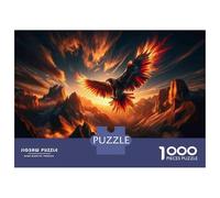 Puzzle Da 1000 Pezzi Per Adulti Eagle Wall Art Prints Puzzle Per Adulti Giocattolo Antistress Sfida Difficile Ideale Come Regalo 38x26cm/1000pcs