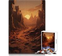 Puzzle da 1000 pezzi per adulti Echi di un impero caduto Goditi un dolce relax e un piacevole svago Vestibilità stabile, taglio preciso Dimensioni del giocattolo: 38x26cm