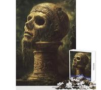 Puzzle da 1000 pezzi per adulti echi di un'era dimenticata giocattoli per la decorazione della casa ottimo regalo gioco pratico con poster abbinato e foglio di quiz dimensioni 50x75cm