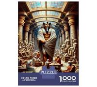 Puzzle Da 1000 Pezzi Per Adulti Egyptian Art Statue Sculpture Puzzle Per Adolescenti Giochi Rilassanti Regali Per Donne Regali Per Amici E Familiari 70x50cm/1000pcs