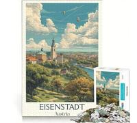 Puzzle da 1000 pezzi per adulti, Eisenstadt, Austria, gioco interattivo, interazione genitore-figlio, ideale come regalo per tutta la famiglia 50x75cm