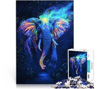 Puzzle da 1000 pezzi per adulti Elefante magico Giocattoli educativi per l'apprendimento Giochi per famiglie Ottimo regalo per i giochi 75x50cm