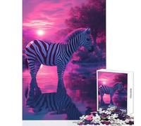 Puzzle da 1000 pezzi per adulti eleganti tramonti giocattoli fai da te regalo per compleanni giochi educativi impegnativi da completare dimensioni 38x52cm