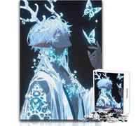 Puzzle da 1000 pezzi per adulti Elfo luminoso con farfalle Gioco di precisione esatto per trascorrere un piacevole e tranquillo tempo libero Dimensioni giocattolo 38x26cm