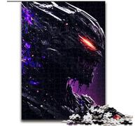 Puzzle da 1000 pezzi per adulti, Elmetto nero nello spazio, puzzle in legno, interazione familiare e sfida mentale, sfida di attività per famiglie 1000 pezzi(50x75cm)