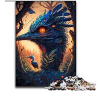 Puzzle da 1000 pezzi per adulti, Enchanted Kingdom, Struzzo, perfetto per il divertimento in famiglia a Natale, Ringraziamento, compleanni e Pasqua (dimensioni: 26x38cm)