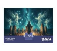 Puzzle Da 1000 Pezzi Per Adulti Enchanted Stone Circle Mystical Night Sky Puzzle Giochi Rilassanti Taglio Di Precisione Regali Unici Per Compleanni E Occasioni Speciali 38x26cm/1000pcs