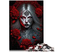 Puzzle da 1000 pezzi per adulti Enchanted with Rose Giochi Divertenti in Famiglia 26x38cm Anti-Stress Staycation Uccidere il tempo per adolescenti da 14 anni e oltre