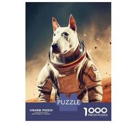Puzzle Da 1000 Pezzi Per Adulti English Bull Terrier Mars Puzzle Per Adolescenti Gioco Rompicapo Decorazione Per La Casa È Ideale Come Regalo 70x50cm/1000pcs