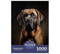 Puzzle Da 1000 Pezzi Per Adulti English Mastiff Adolescenti Puzzle Giocattoli Antistress Sfida Difficile Attività Divertenti A Casa 70x50cm/1000pcs