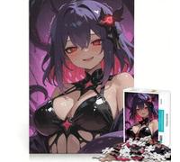 Puzzle da 1000 pezzi per adulti Enigmatica Tentatrice - L'Oscuro Incanto Scatenato, gioco pratico, decorazione per la casa, compleanno e Natale 50x75cm