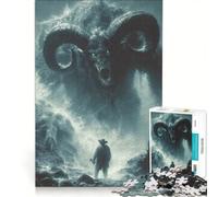 Puzzle da 1000 pezzi per adulti: epica battaglia contro il boss, gioco pratico, migliora la memoria, ideale come regalo per tutta la famiglia 50x75cm
