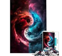 Puzzle da 1000 pezzi per adulti equilibrio della vita sfida per l'intelligenza e il cervello gioco avvincente gioco impossibile decorazione da parete ottimo regalo (dimensioni 38x52cm)