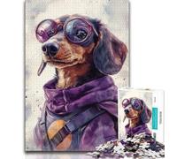 Puzzle da 1000 pezzi per adulti eroe bassotto gioco stimolante giocattoli decorazione da parete regali unici per compleanno e Natale 75x50cm