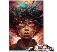 Puzzle da 1000 pezzi per adulti eroi al neon rompicapo affare come regalo per tutta la famiglia 38 x 52 cm per adolescenti dai 14 anni in su